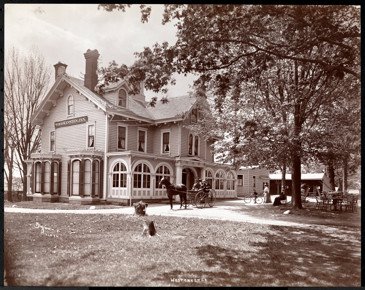 The Woodmasten Inn ، ويستشستر ، نيويورك ، 1901 (طباعة الجيلاتين الفضي) بواسطة شركة بايرون
