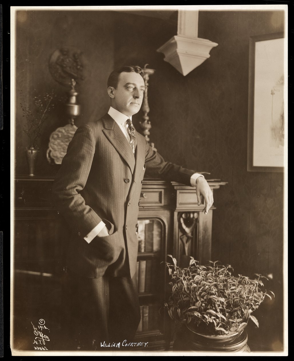 ويليام كورتني ، c.1914 (طباعة الجيلاتين الفضي) بواسطة شركة بايرون
