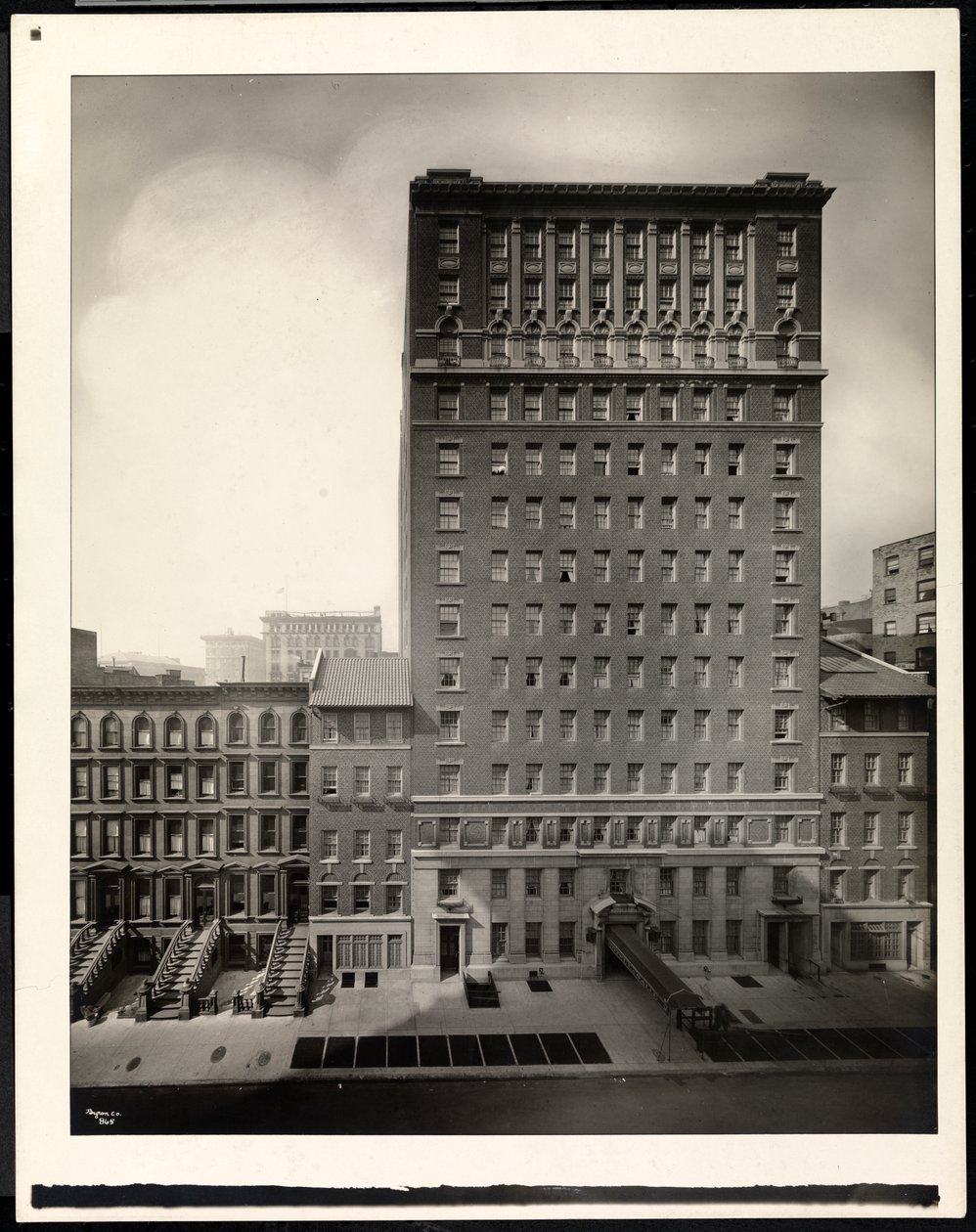 فندق La Salle ، 30 East 60th Street ، نيويورك ، 1920 (طباعة الجيلاتين الفضي) بواسطة شركة بايرون