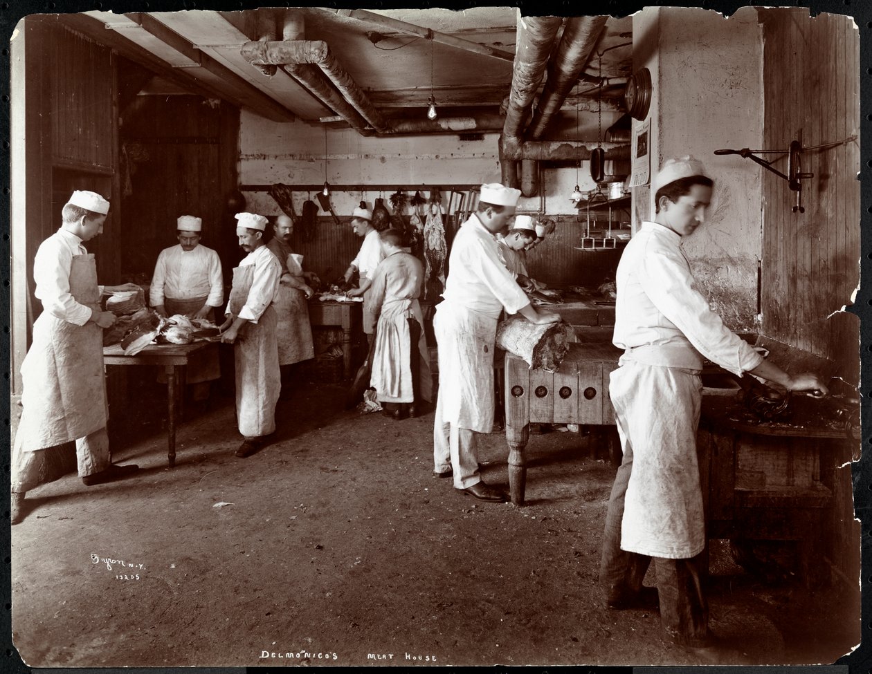 بيت اللحم في فندق Delmonico ، 1902 (طباعة الجيلاتين الفضي) بواسطة شركة بايرون