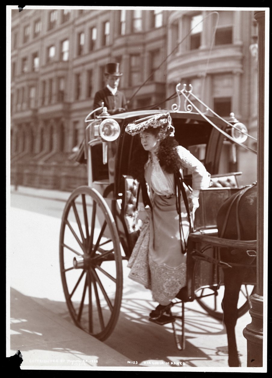 Virginia Harned (السيدة EH Sothern ، 1st) 1902 (طباعة الجيلاتين الفضي) بواسطة شركة بايرون