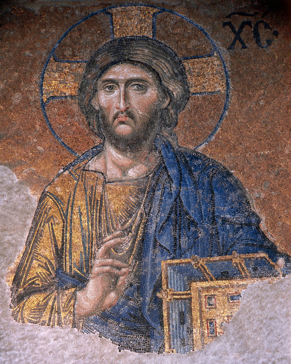 Deesis Christ in Hagia Sophia (mosaic) بواسطة البيزنطية