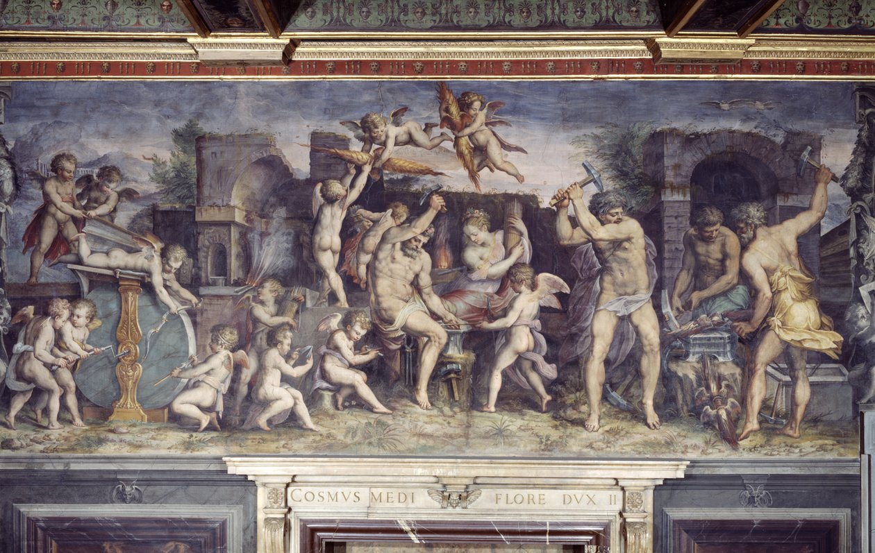 The Forge of Vulcan ، 1555 بواسطة جيم وفاساري ، جي غيراردي