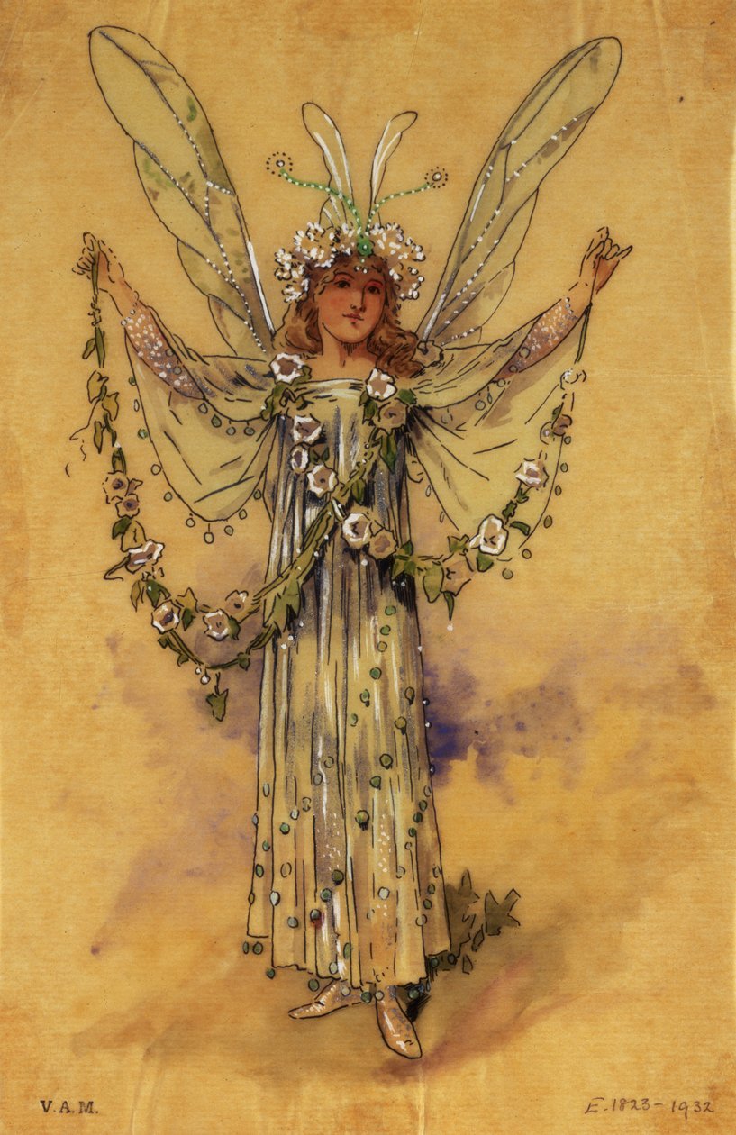 The Bindweed Fairy ، زي حلم ليلة منتصف الصيف ، من إنتاج R. Courtneidge لمسرح الأمراء ، مانشستر بواسطة سي وليام