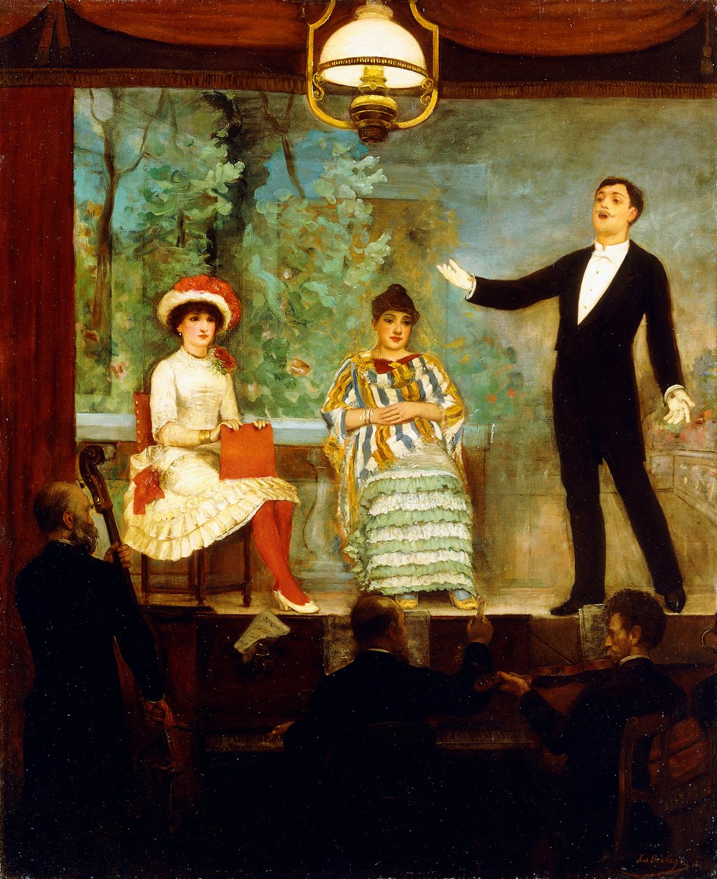 قاعة الموسيقى ، 1889 بواسطة CA Paul de la Boulaye