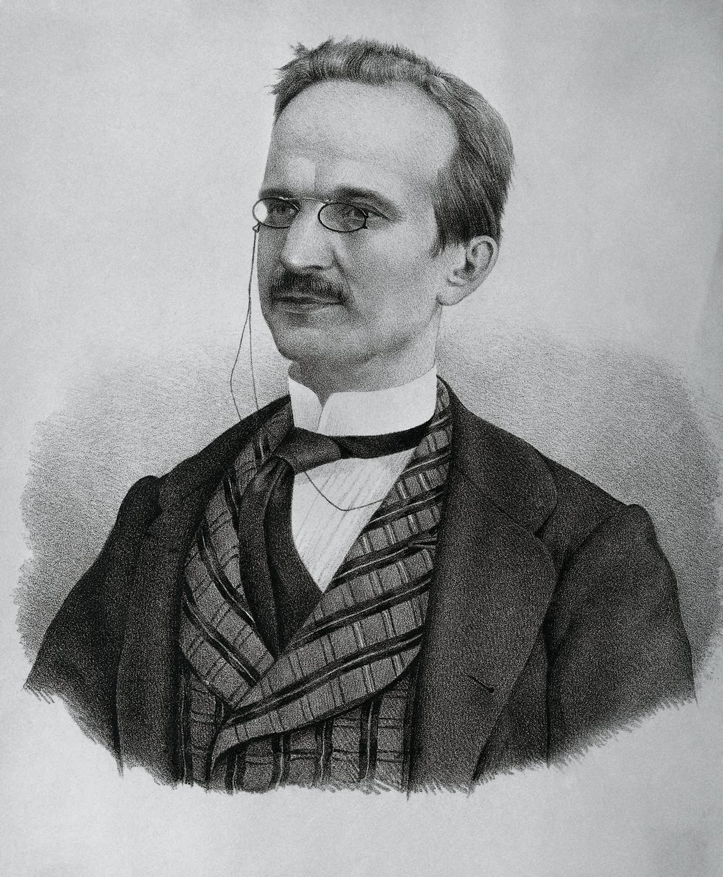 Portrait of Urbano Rattazzi (1808-1873), Italian politician, lithograph بواسطة جي بي وبراون جيه وروبوتام