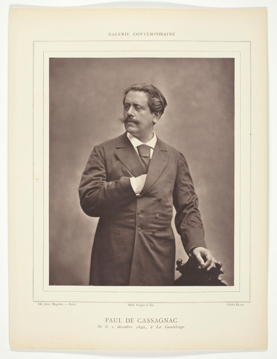 بول دي كاساجناك (كاتب وصحفي سياسي فرنسي ، 1842-1904) بواسطة جيم كلاري