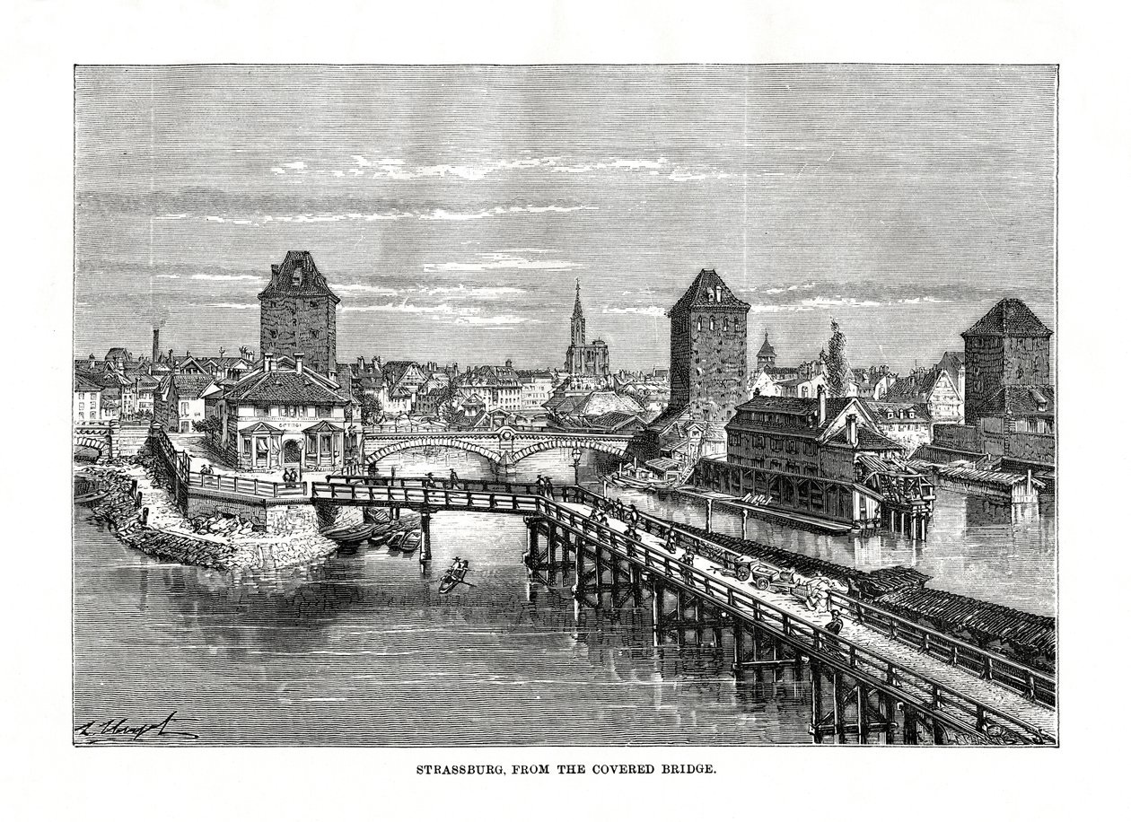 ستراسبورغ ، فرنسا ، 1879 بواسطة C. Laplante