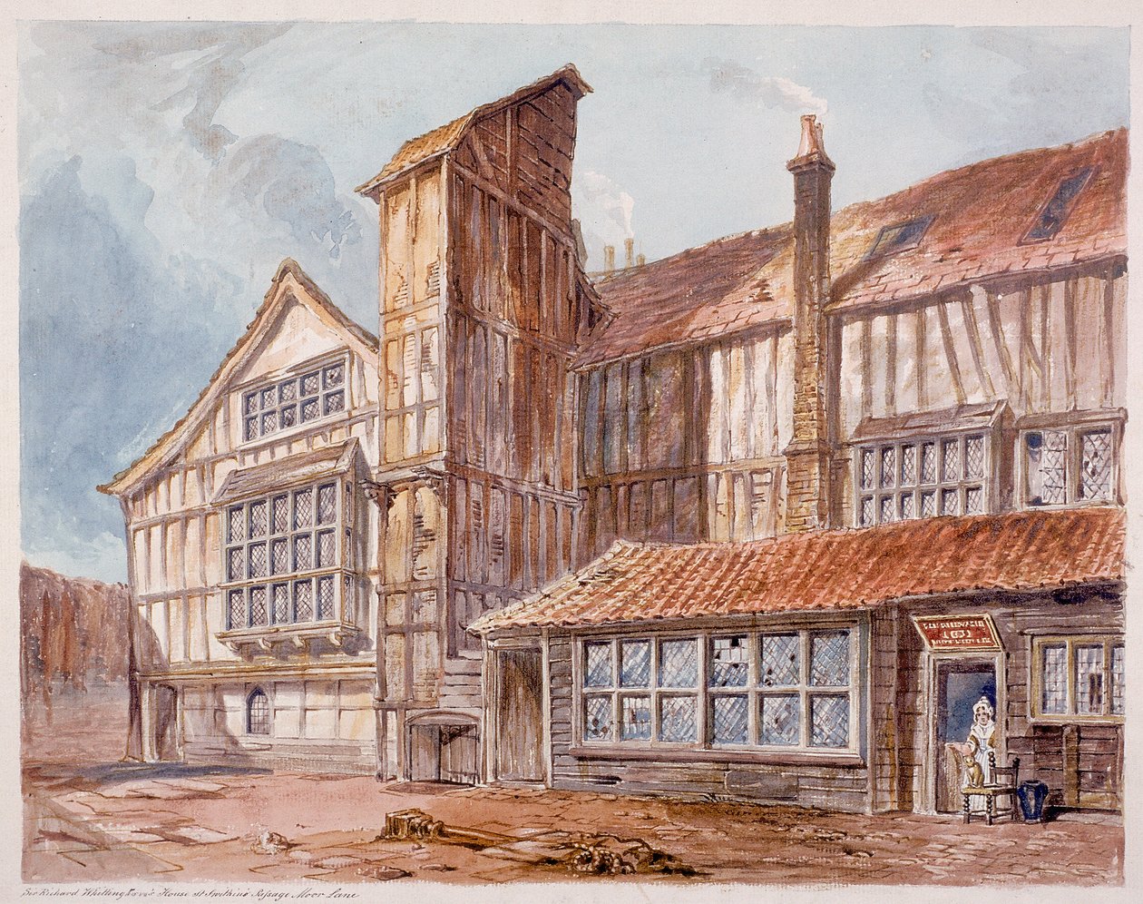 شارع ميلتون ، لندن ، c1804 بواسطة سي ماثيوز