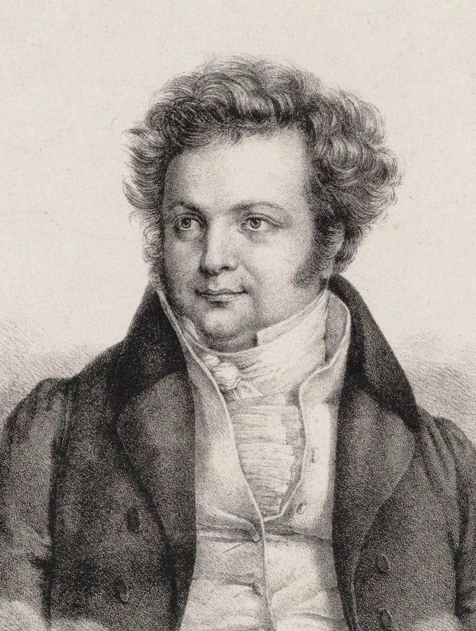 صورة للمؤلف هاينريش مارشنر 1795-1861. بواسطة كاسيلي براندت