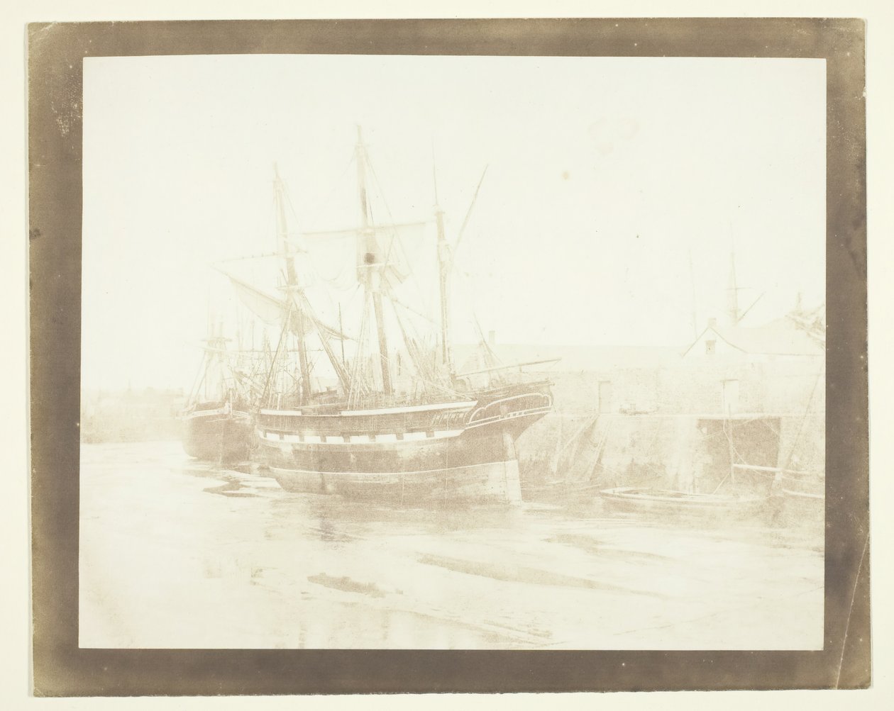 143- سفينة ركاز النحاس ، سوانزي ، 1846. بواسطة كالفرت جونز