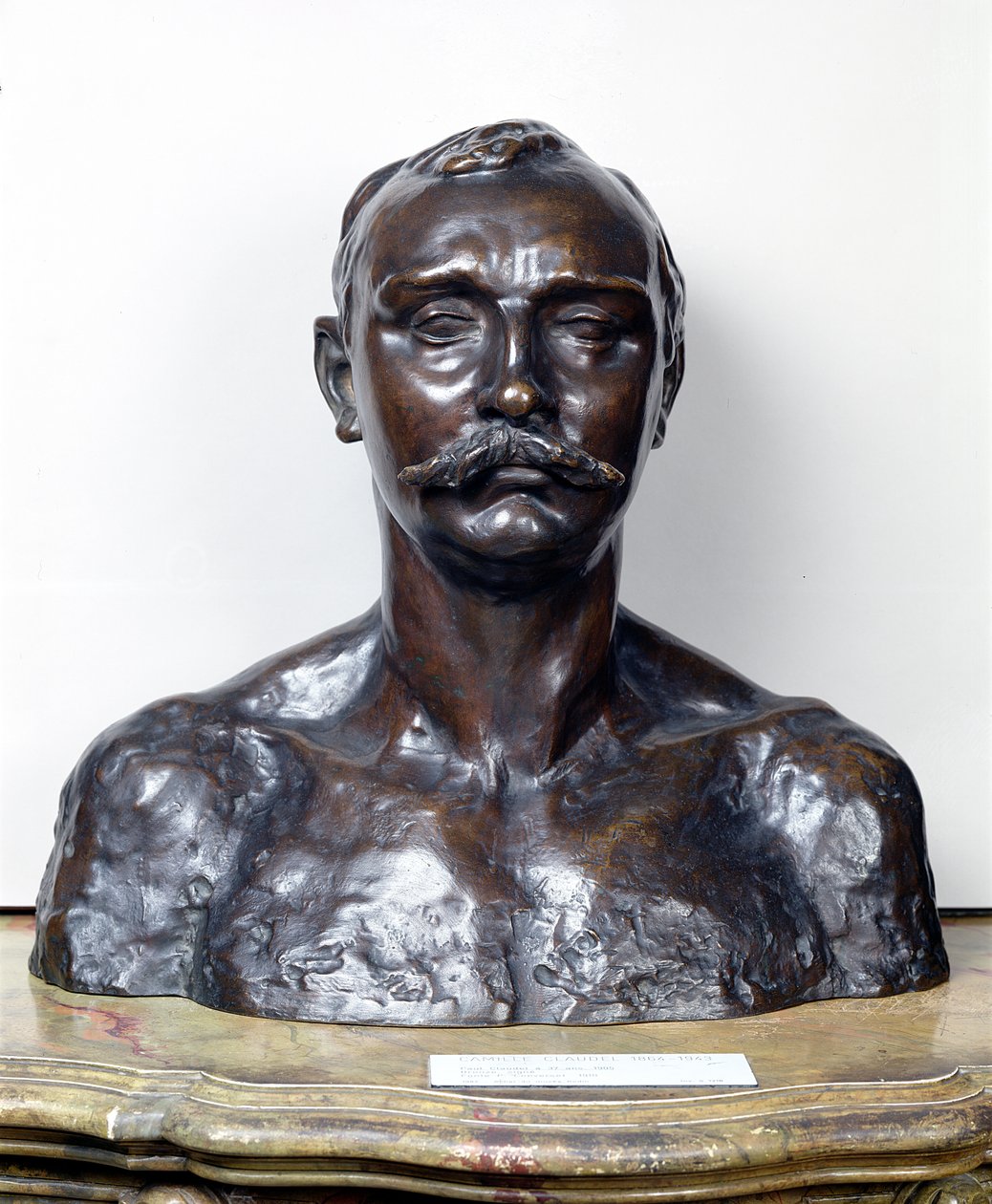 بول كلوديل (1868-1955) عمره سبعة وثلاثون ، 1905 (برونزي) بواسطة كميل كلوديل