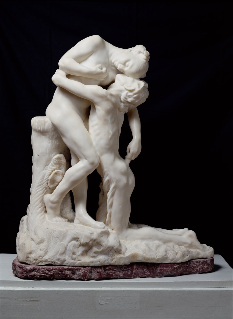الهجر ، أو Vertumnus و Pomona ، أو Sakountala ، 1905 (رخام) (انظر أيضًا 82895) بواسطة كميل كلوديل