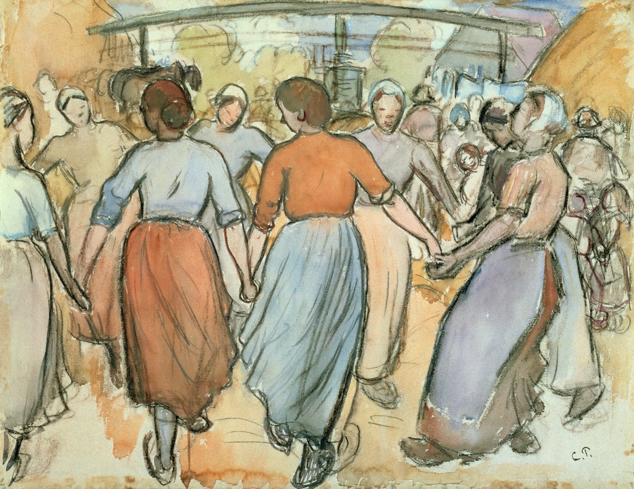 الجولة ، ج 1884 بواسطة كميل يعقوب بيسارو