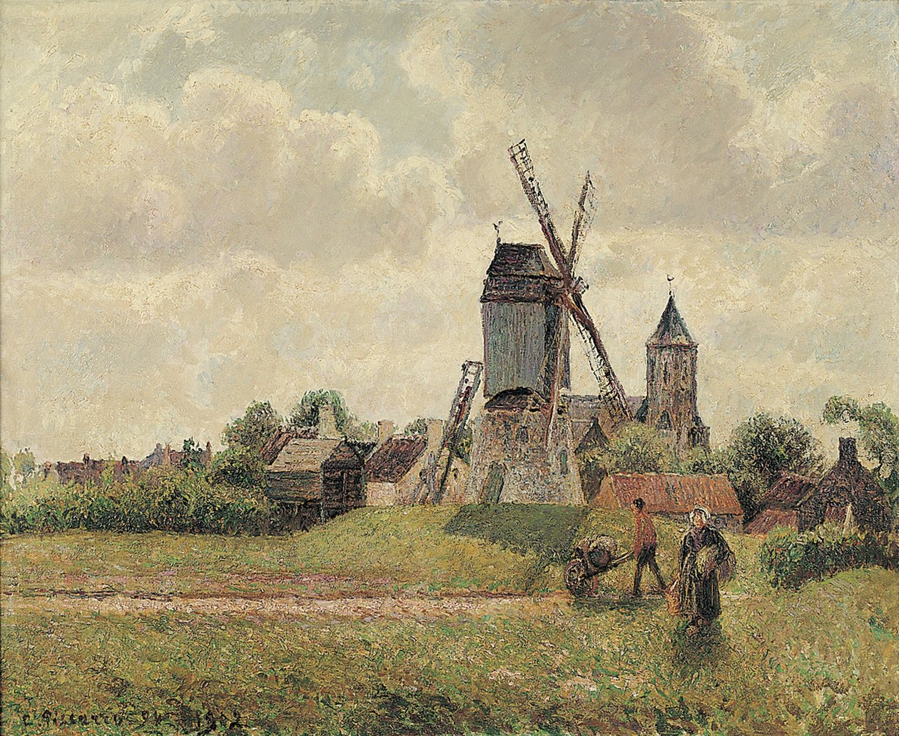 The Vieux-Moulin in Knokke 1894، 1902 بواسطة كميل يعقوب بيسارو