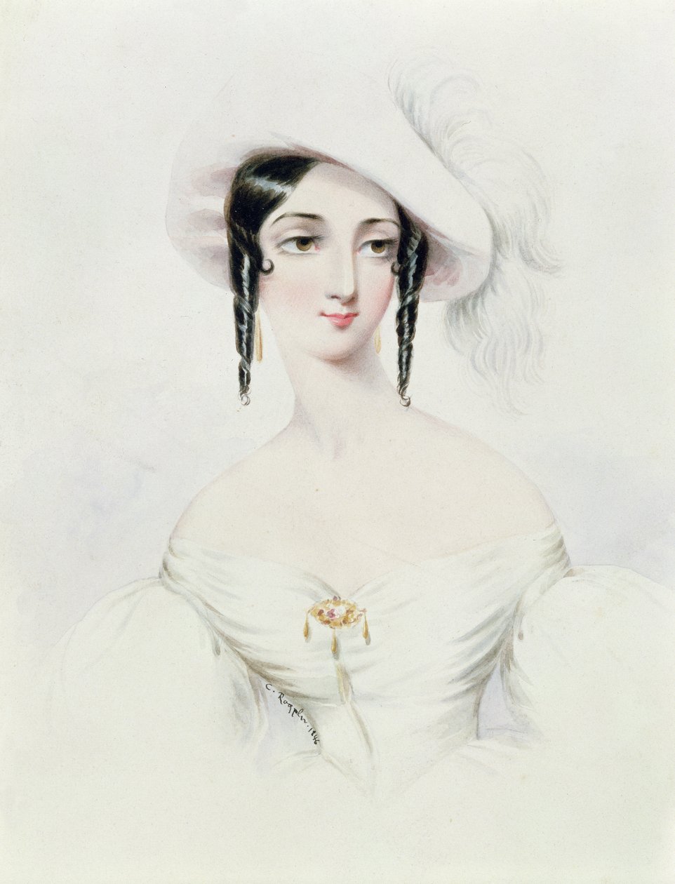 صورة لولا مونتيز (1821-61) ، 1846 بواسطة كميل جوزيف إتيان روكيبلان