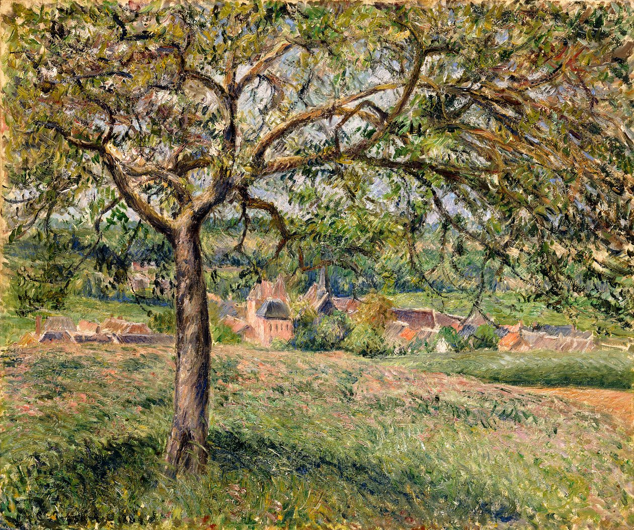 شجرة التفاح في Eragny ، 1884 بواسطة كميل يعقوب بيسارو