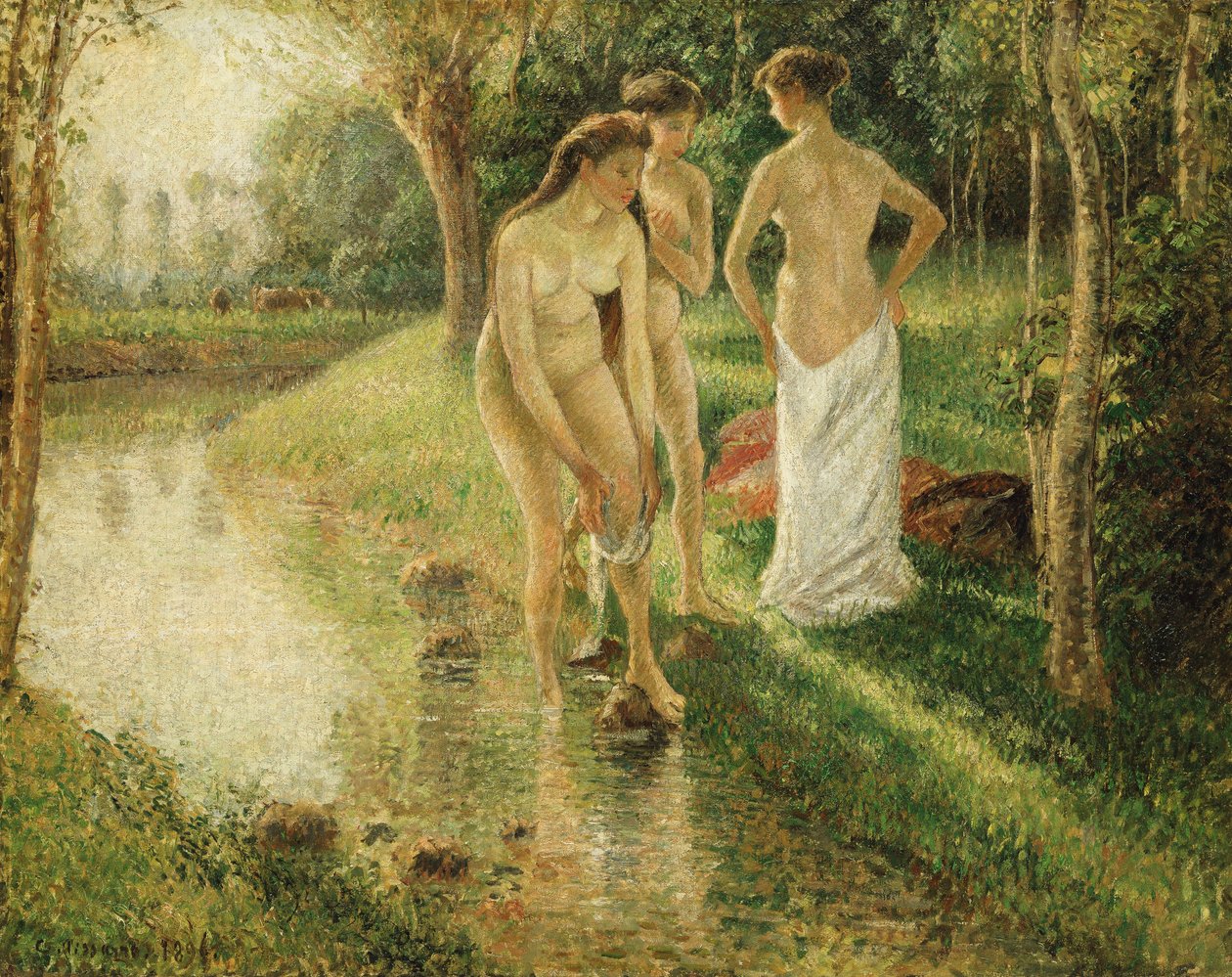 باثرز ، 1896 بواسطة كميل يعقوب بيسارو