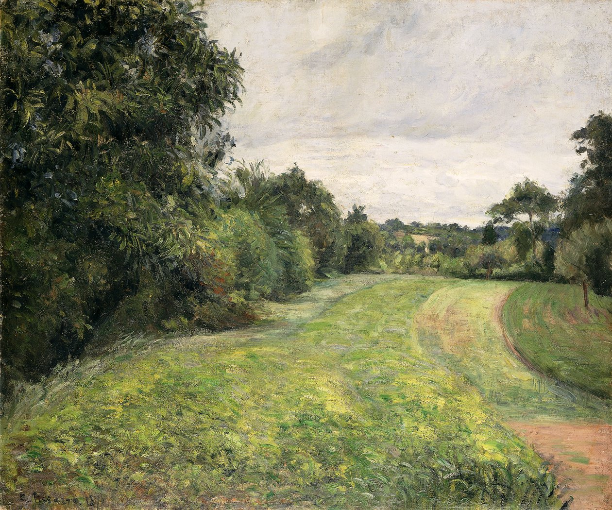 Le Fond de St ، 1876 بواسطة كميل يعقوب بيسارو
