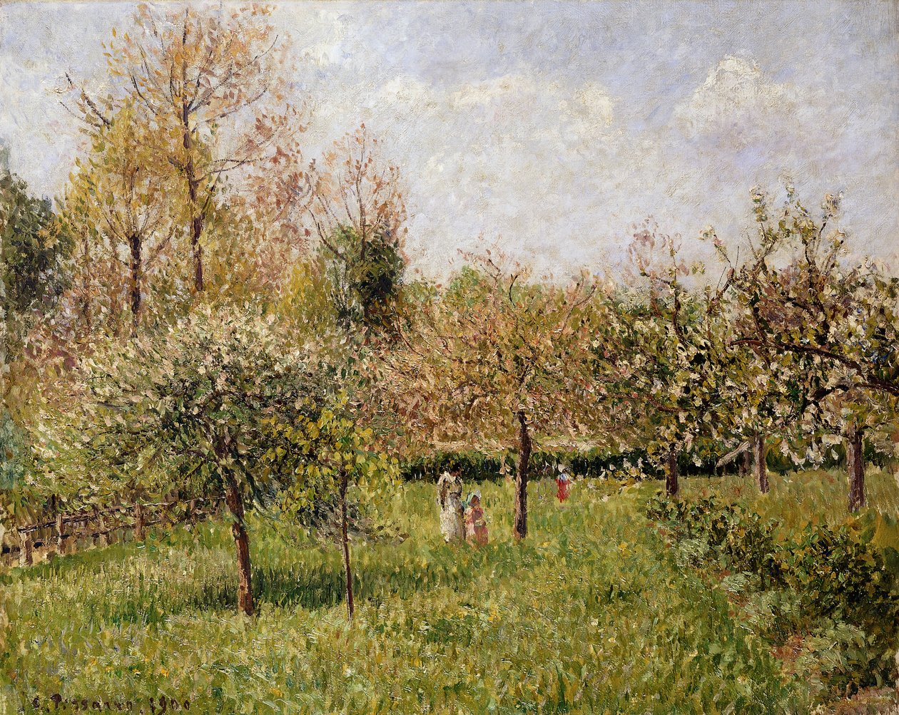 الربيع في Eragny. الربيع في Eragny ، 1900 بواسطة كميل يعقوب بيسارو