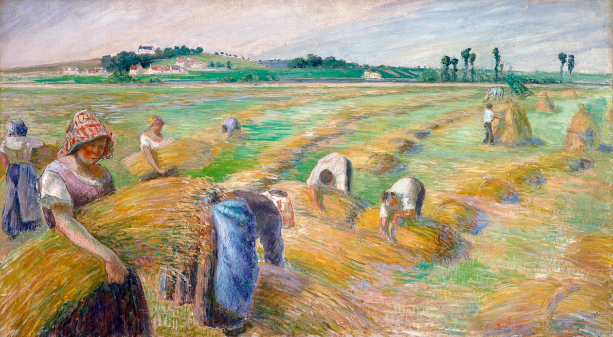 الحصاد ، 1882 بواسطة كميل يعقوب بيسارو