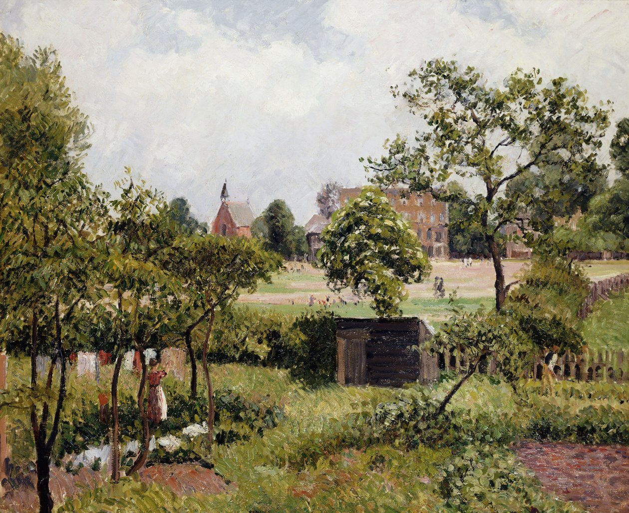 منظر ستامفورد بروك كومون ؛ Vue de Stamford Brook Common ، 1897 بواسطة كميل يعقوب بيسارو