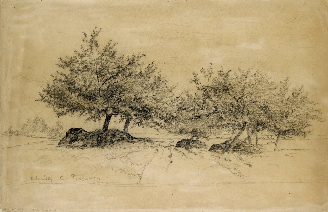 Chailly، c1859 بواسطة كميل بيسارو