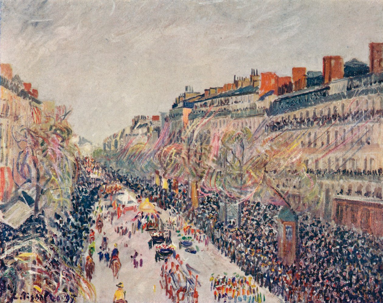 مي كاريمي على بوليفاردز ، 1897 بواسطة كميل يعقوب بيسارو