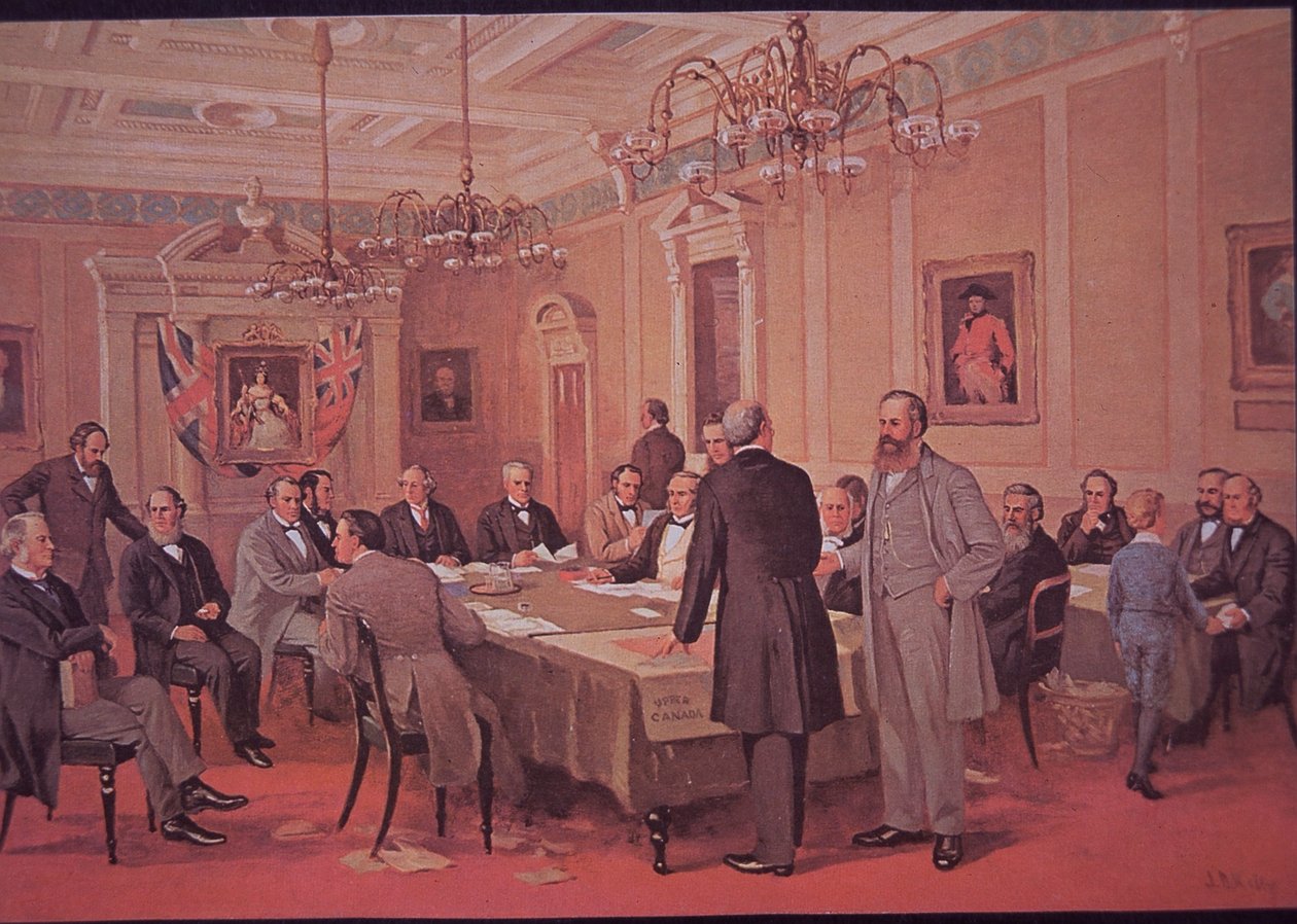 British North America Act 1867, resulting in Canada بواسطة المدرسة الكندية