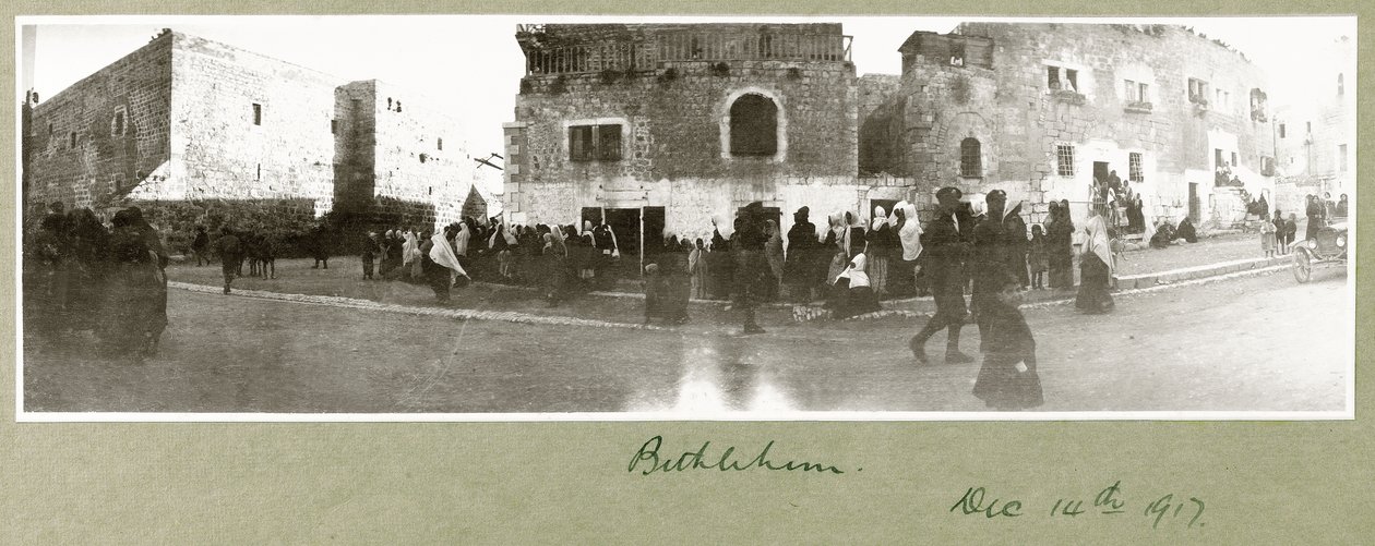 بيت لحم ، 14 ديسمبر 1917 بواسطة كابتن. آرثر رودس