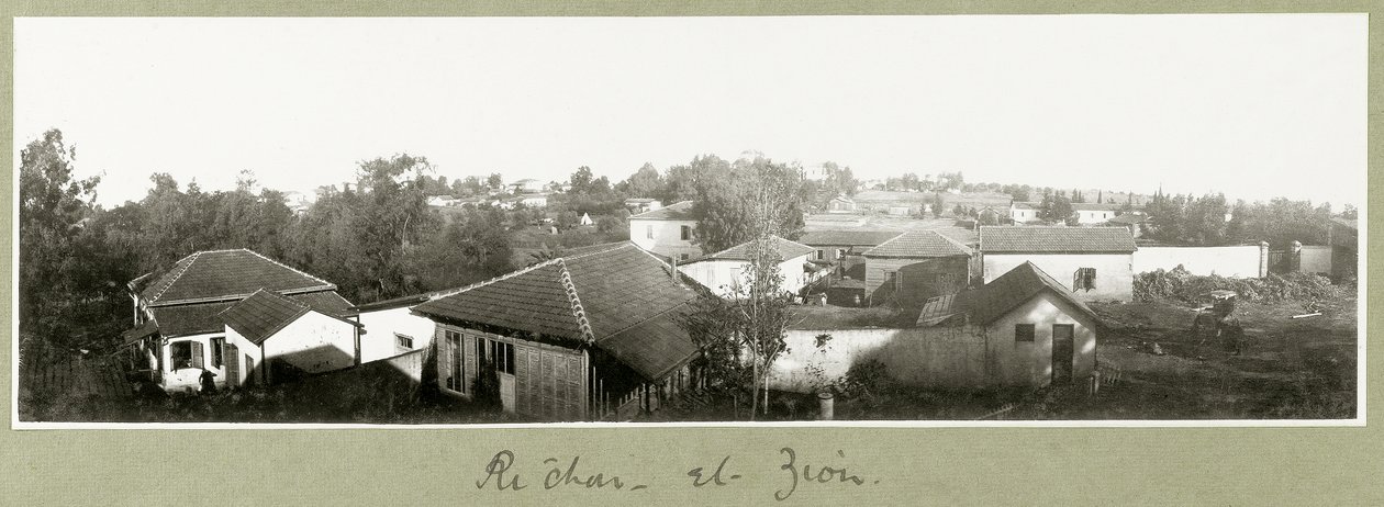 ريتشون الصهيون ، 30 ديسمبر 1917 بواسطة كابتن. آرثر رودس