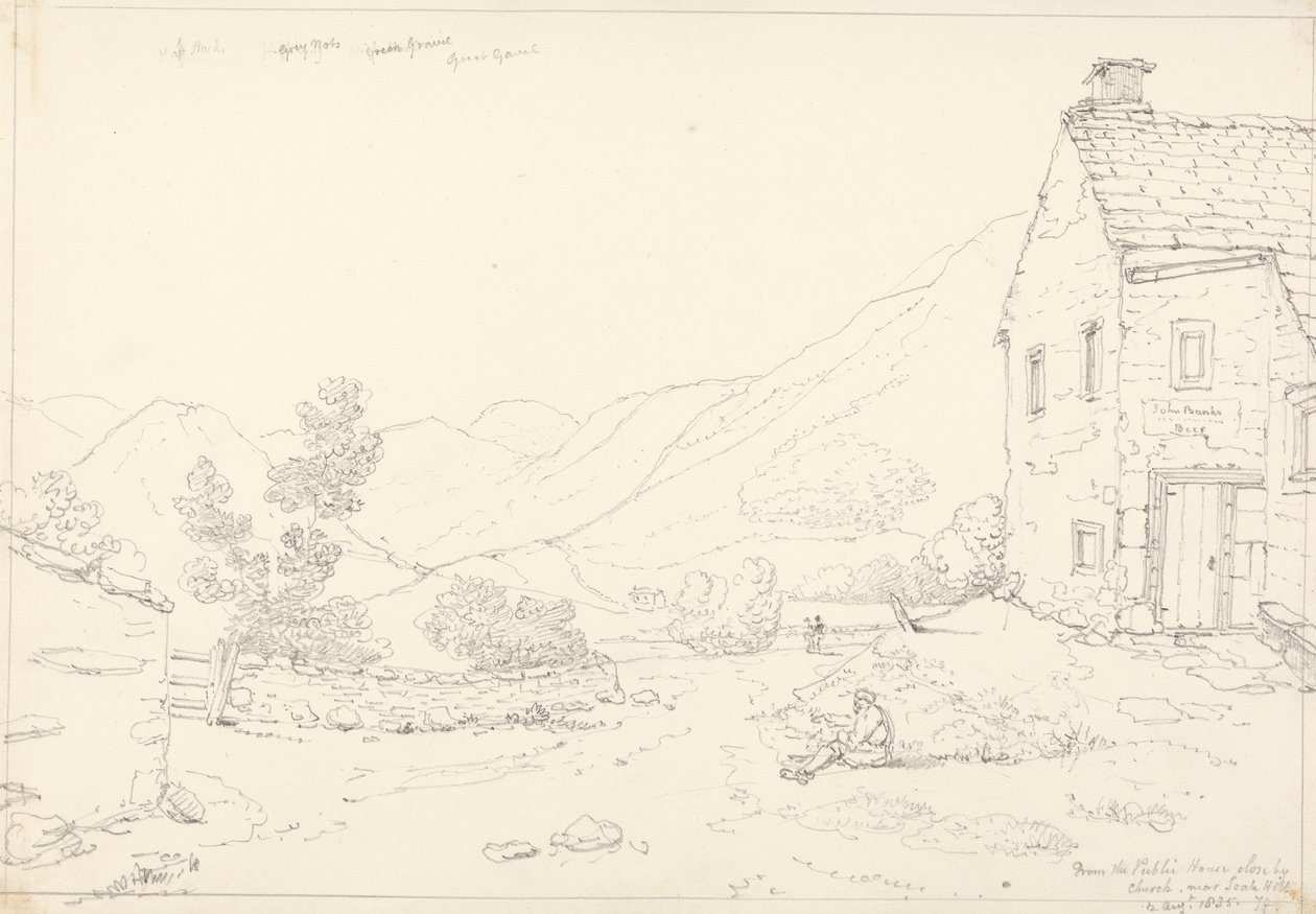 من Public House بالقرب من Scale Hill ، 2 أغسطس 1835 بواسطة نقيب. توماس هاستينغز