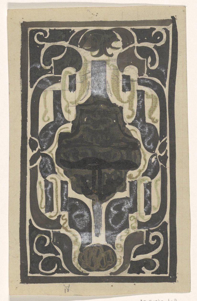 تصميم لـ ex libris بواسطة D.J. رخيص بواسطة كاريل أدولف أسد كاشيت
