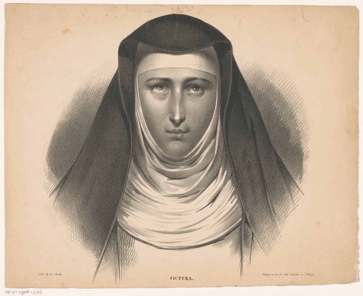صورة راهبة Pictura (عنوان السلسلة على الكائن) بواسطة كاريل كريستيان أنطوني آخر
