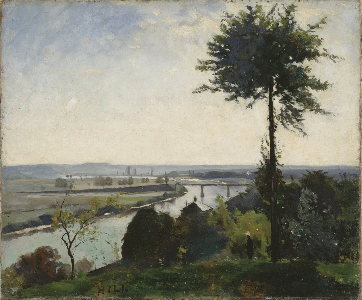 The Tree and the River III (The Seine at Bois-le-Roi) بواسطة كارل فريدريك هيل