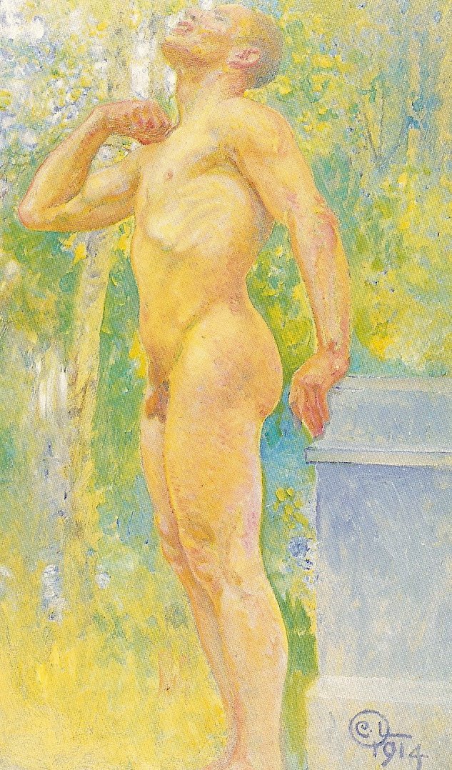 رسم بواسطة كارل لارسون