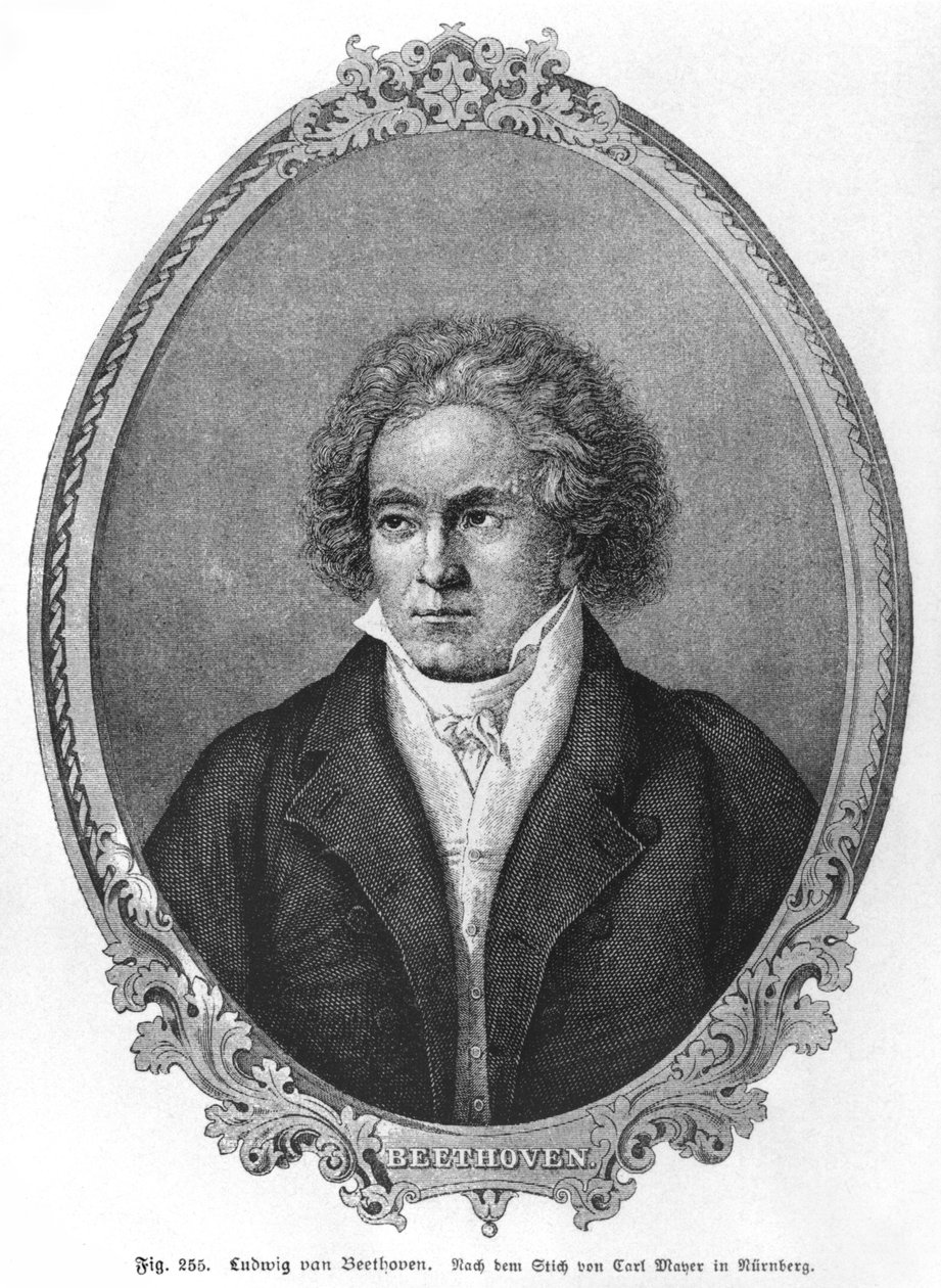 لودفيج فان بيتهوفن (1770-1827) بواسطة كارل ماير