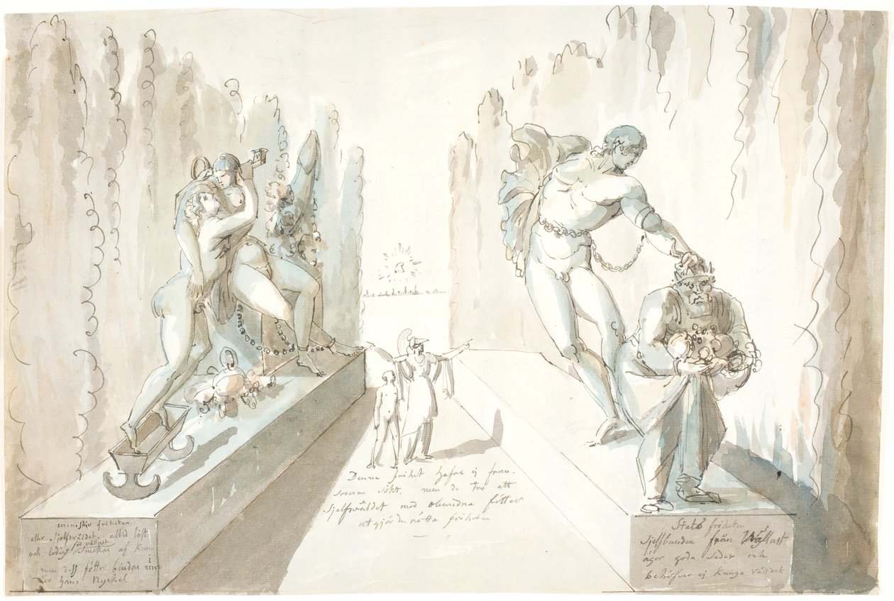 حريتان سياسيتان بواسطة Carl August Ehrensvärd