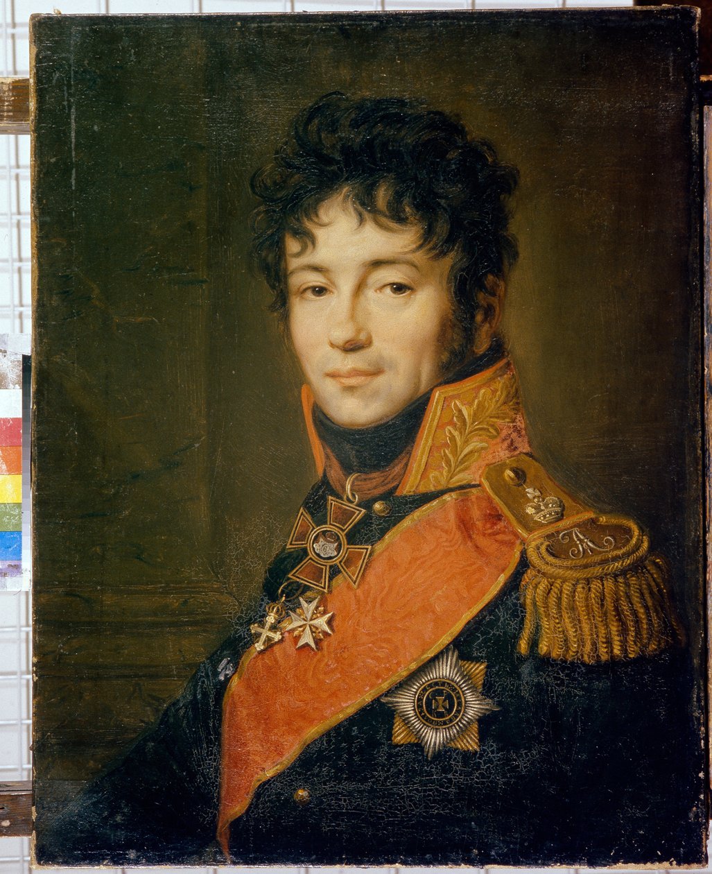 Portrait du Count Evgraf Fedotovich Komarovsky (1769-1843) - Peinture de Carl Christian Vogel von Vogelstein (1788-1868) ، huile sur Toile ، 67x52 cm - صورة الكونت Evgraf Fedotovich Komarovsky ، زيت على قماش من Carl Christian Vogel von Vogelstein - Sta بواسطة كارل كريستيان فوجل من فوجيلشتاين