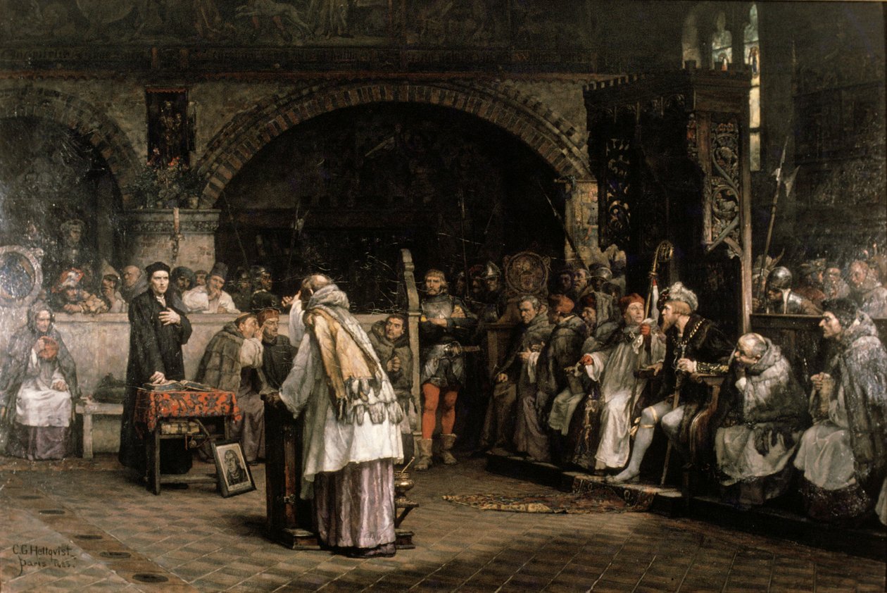 عطلة فاستيراس ، 1527 ، 1883. بواسطة كارل غوستاف هيلكفيست