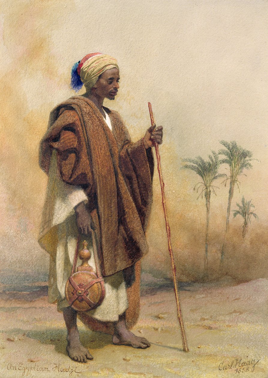 حاج مصري ، 1858 بواسطة كارل هاج