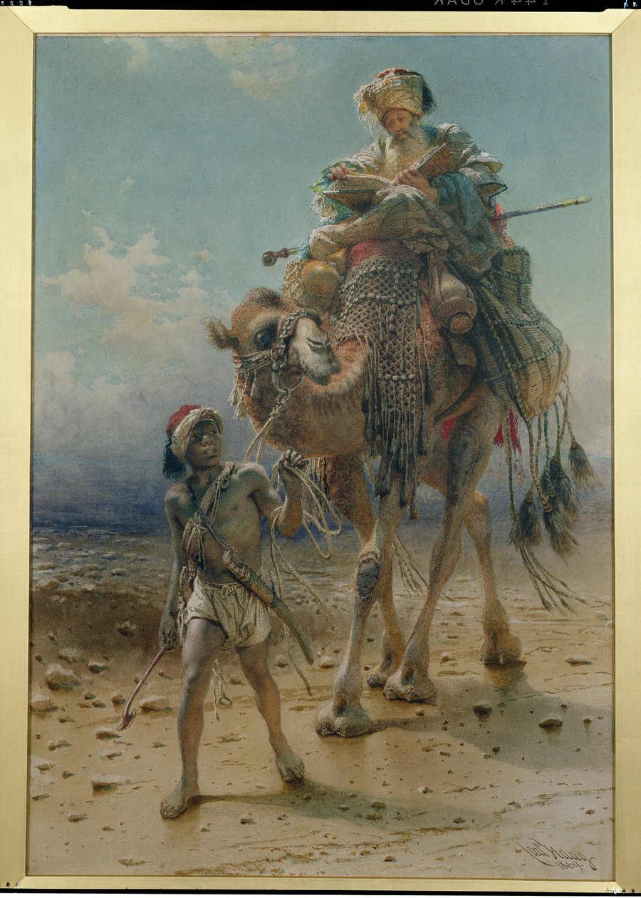عبور الصحراء ، 1869 بواسطة كارل هاج