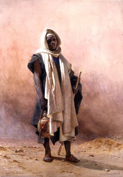 نسان النوبي بواسطة كارل هاج