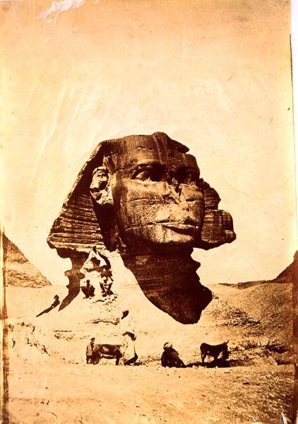 أبو الهول في الجيزة (صورة فوتوغرافية) بواسطة كارل هاج