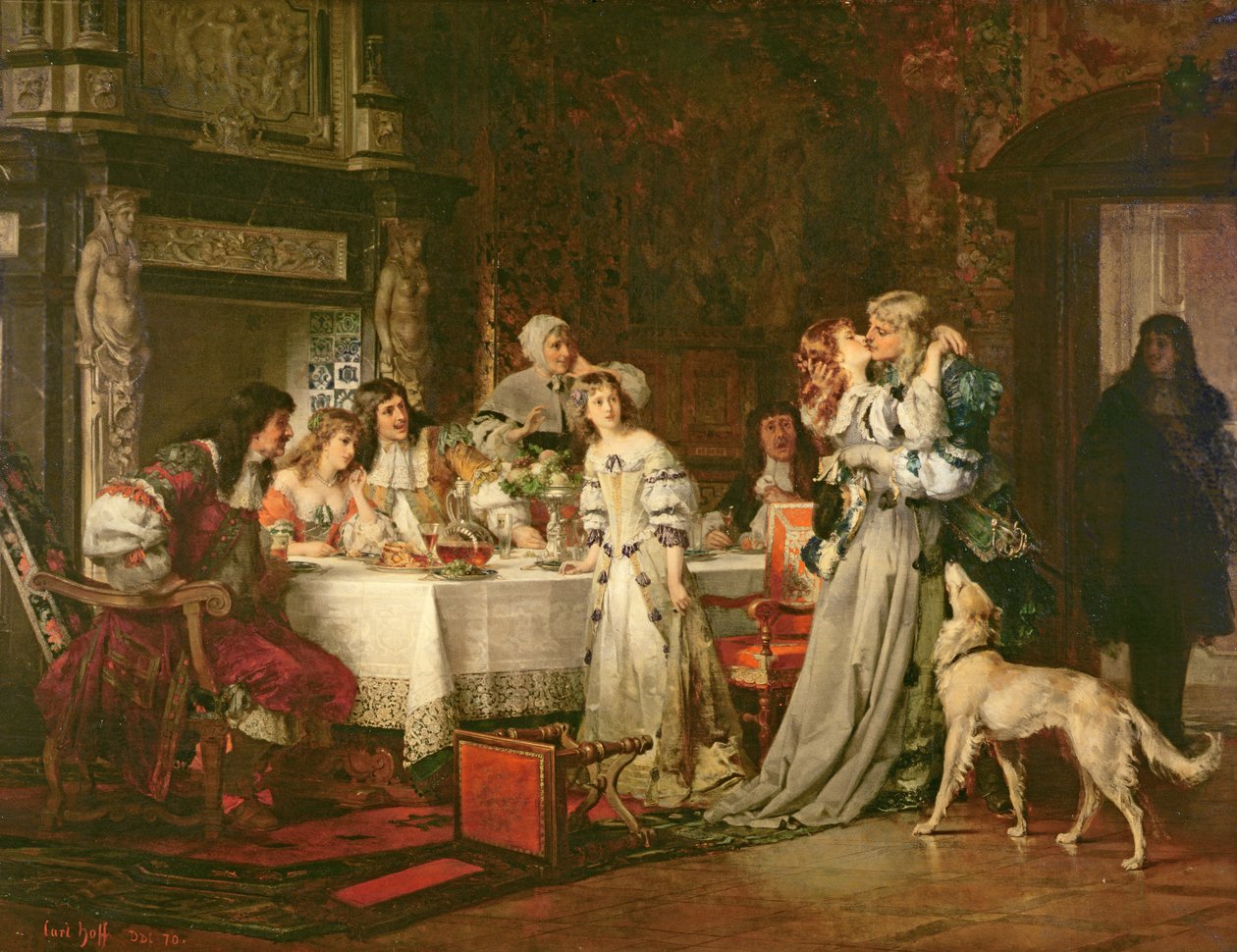 العودة ، 1870 بواسطة كارل هاينريش هوف
