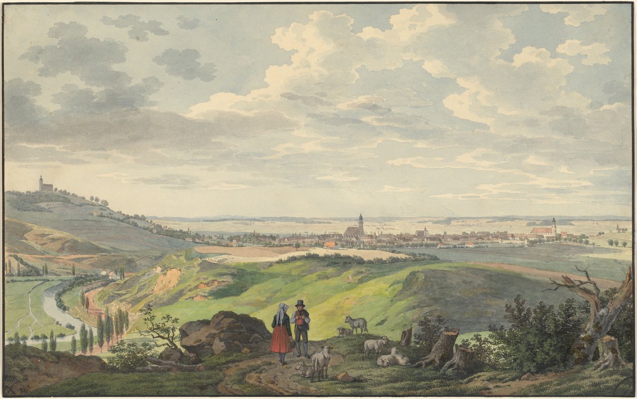 مدينة Arnberg في Oberpfalz بواسطة كارل هاينزمان