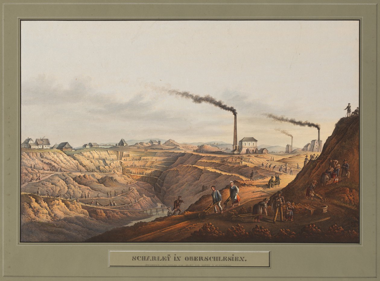 شارلي في أعالي سيليزيا ، ج. 1850 بواسطة كارل جوليوس ريدن