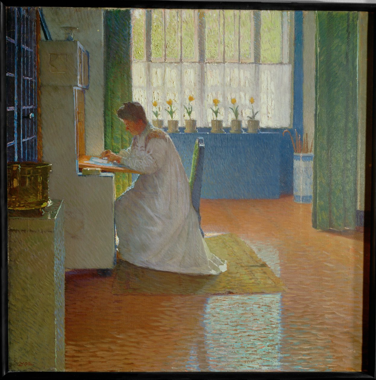 غرفة معيشتي (لوحة على قماش) بواسطة كارل مول