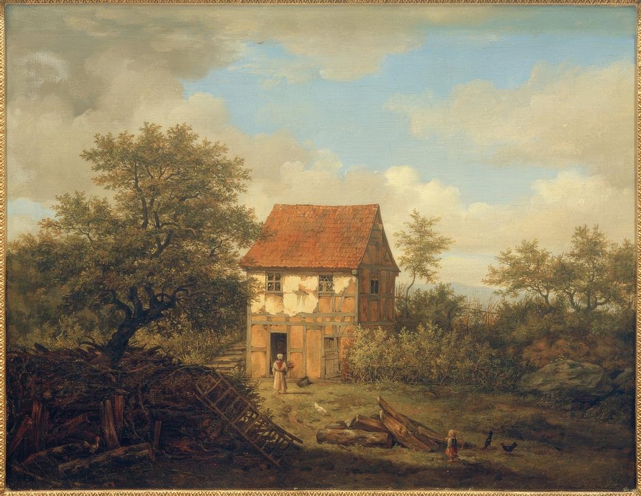 C.Morgenstern ، لعبة في Born Castle في جبال Taunus بواسطة كارل مورجينسترن