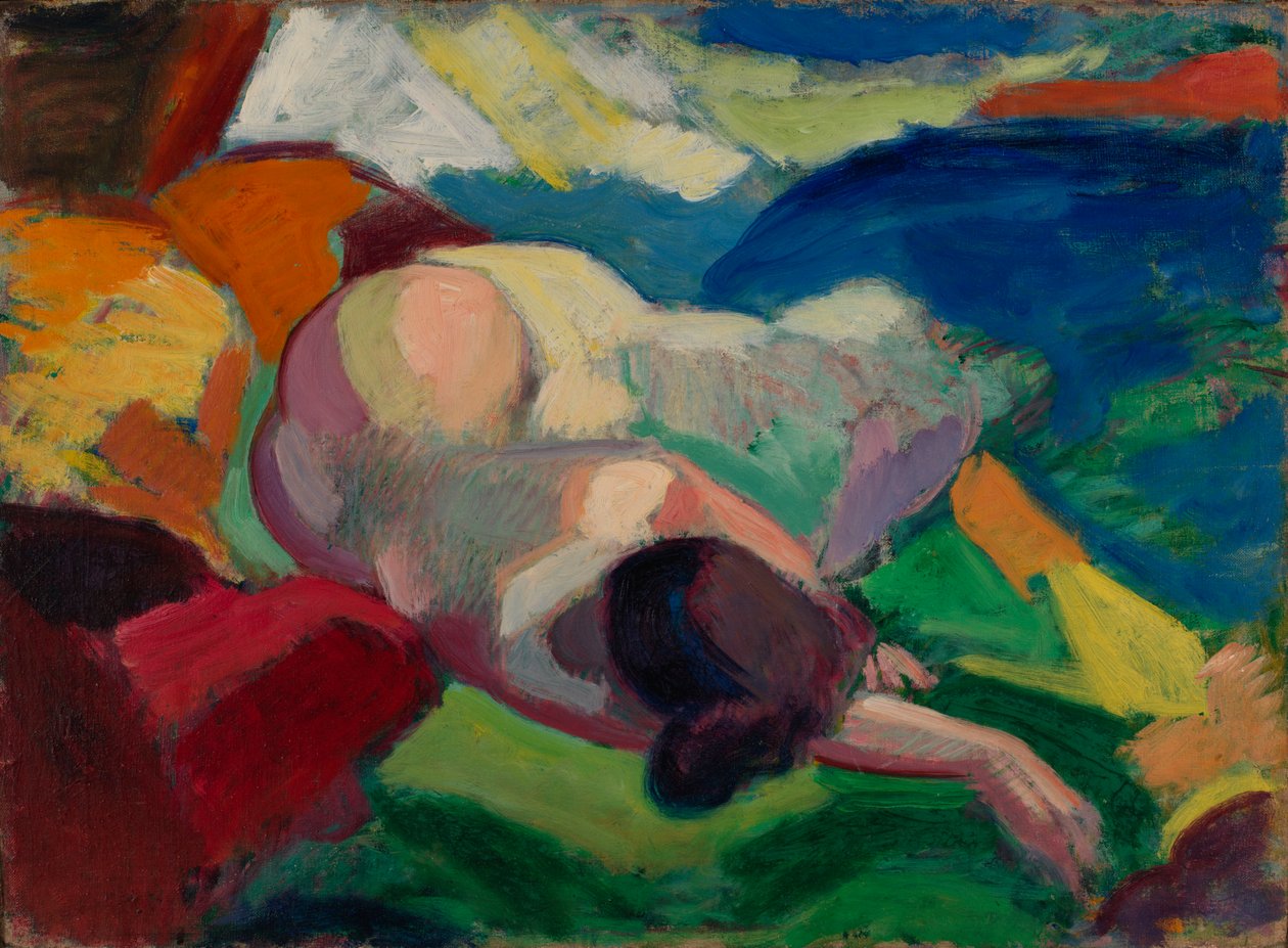 عارية ، مثل 1915-1916. بواسطة كارل نيومان